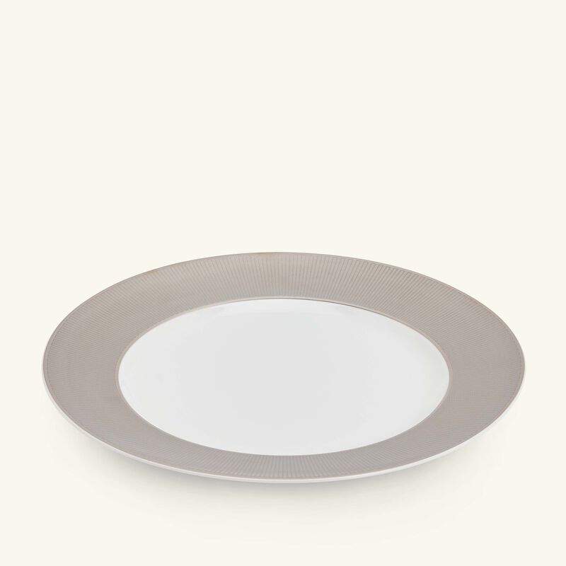 Penthouse Hewitt Dinner Plate Round Grey 27cm ralph lauren home penthouse hewitt dinner plate round grey 27cm