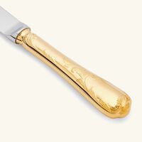 christofle marly dinner knife gold