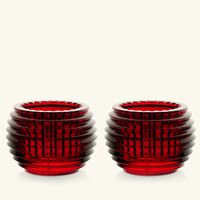 Eye Votive Red Set Of 2 baccarat eye votive red set of 2