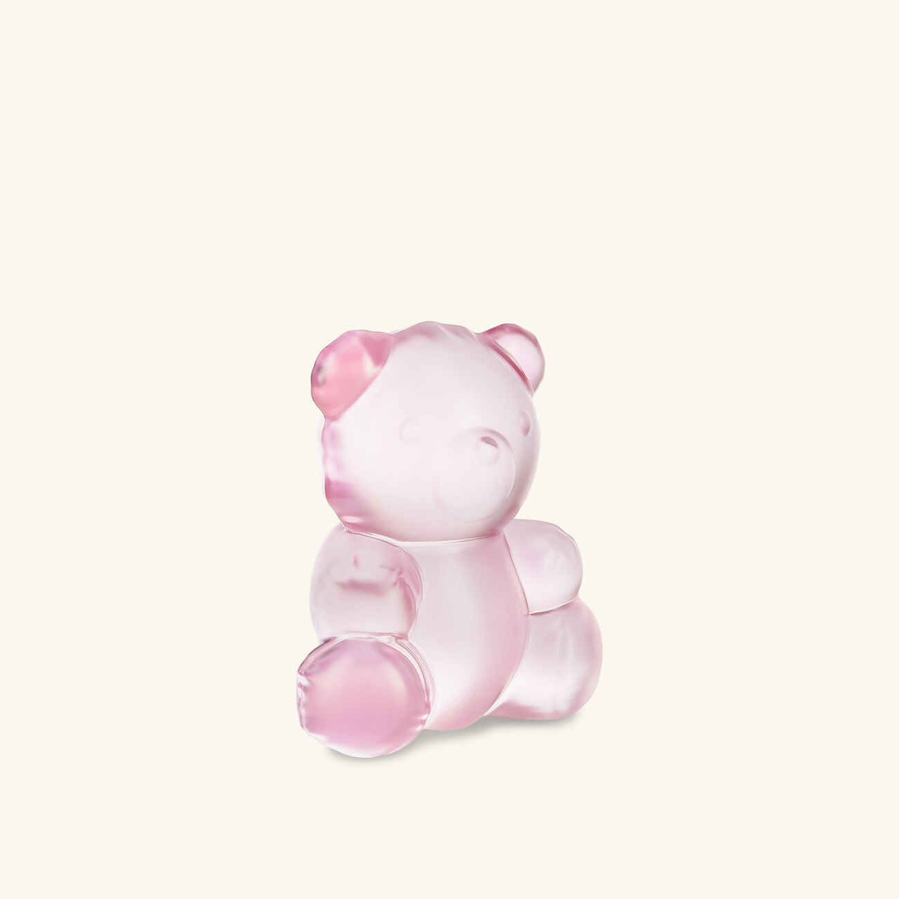 Teddy Air Sculpture Small Pink lalique teddy air sculpture small pink