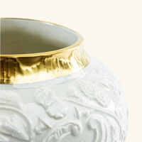 Taormina Vase Medium White villari taormina vase medium white