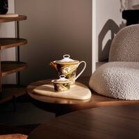 versace i love baroque tea pot black