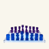 Acrylic Chess Set jonathan adler acrylic chess set