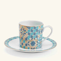 haviland portofino dessert plate round blue 22cm