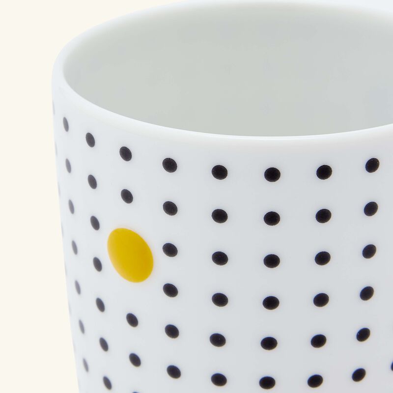 Knossos Paros Mug Anthracite Black bernardaud knossos paros mug anthracite black