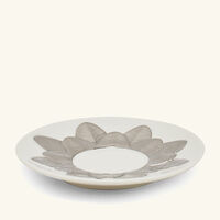 villari peacock cappuccino cup silver