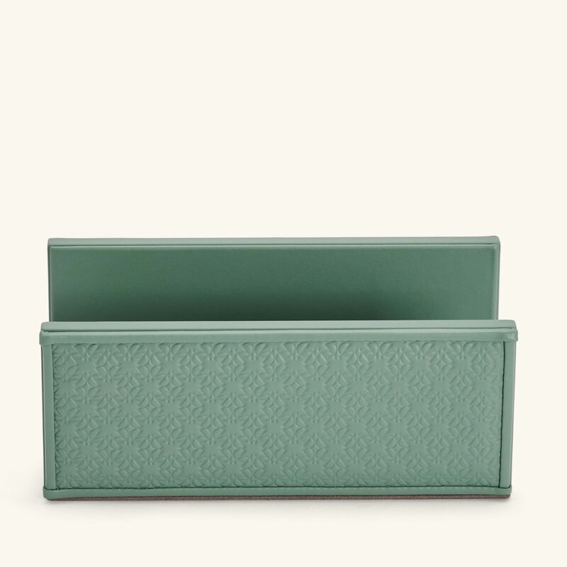 Elie Saab Monogram Envelope Holder Agata Green giobagnara elie saab monogram envelope holder agata green