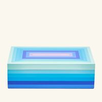 jonathan adler lacquer scala box medium blue