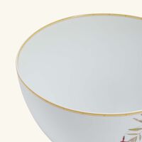 bernardaud jardin indien salad bowl white 26cm