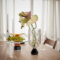 reflections copenhagen bouquet vase medium burgundy