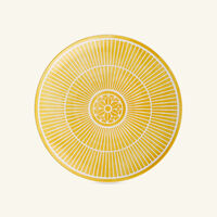 Malmaison Riviera Dessert Plate Round Yellow 21 cm christofle malmaison riviera dessert plate round yellow 21 cm