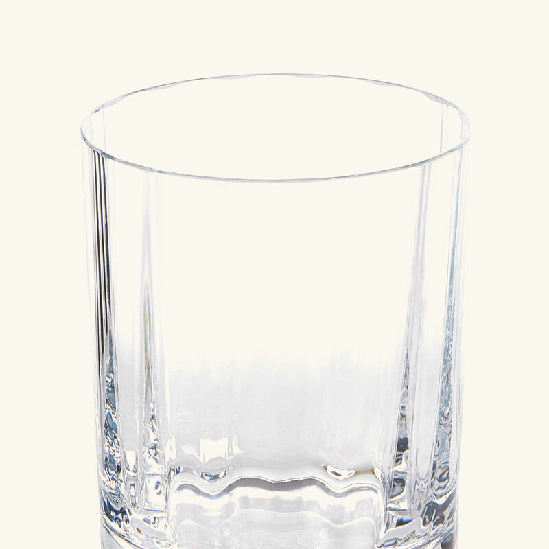 baccarat elements drinking glass clear set of 4