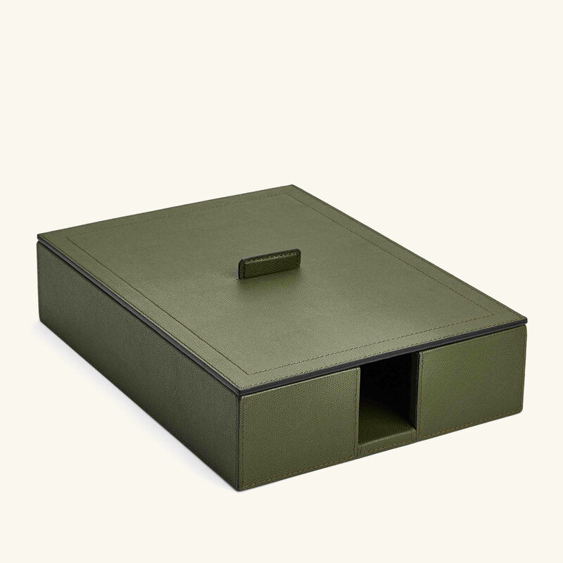 Leopold A4 Paper Tray Green giobagnara leopold a4 paper tray green