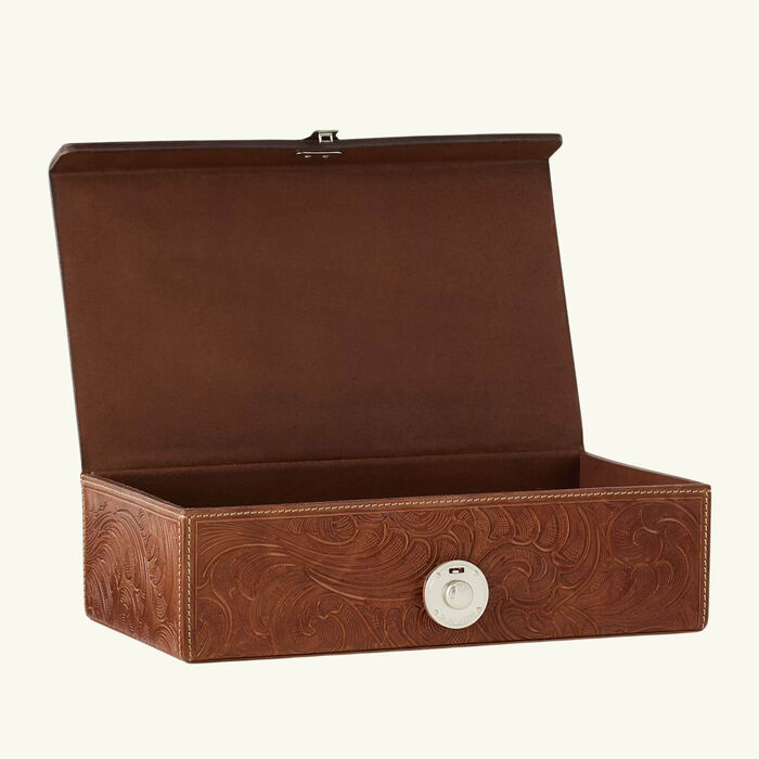 Aidan Decorative Box Brown ralph lauren home aidan decorative box brown