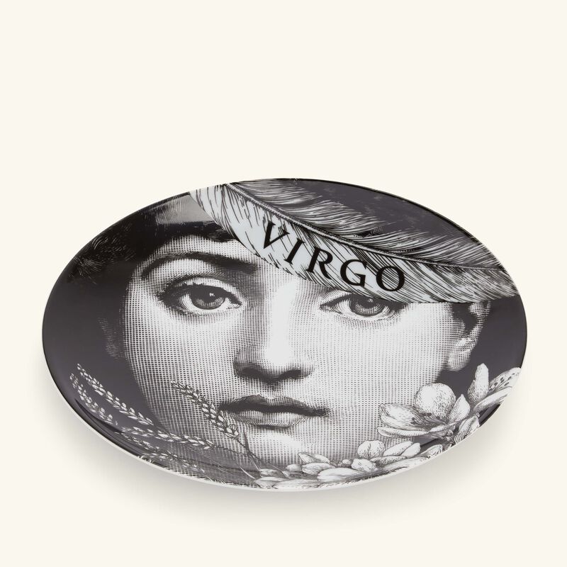 fornasetti tema e variazioni no 353 virgo wall plate