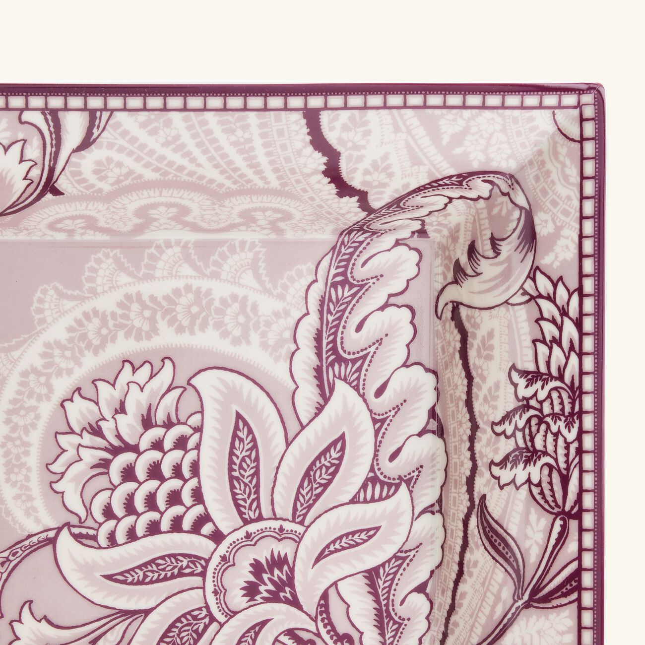 Bloom Trinket Tray Square Medium Pink etro bloom trinket tray square medium pink