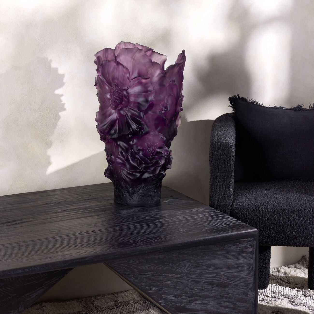 Camellia Vase Large Pink daum camellia vase large pink