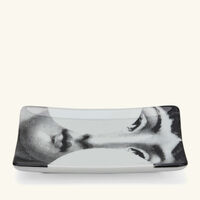 fornasetti tema e variazioni no 150 ashtray rectangular small grey