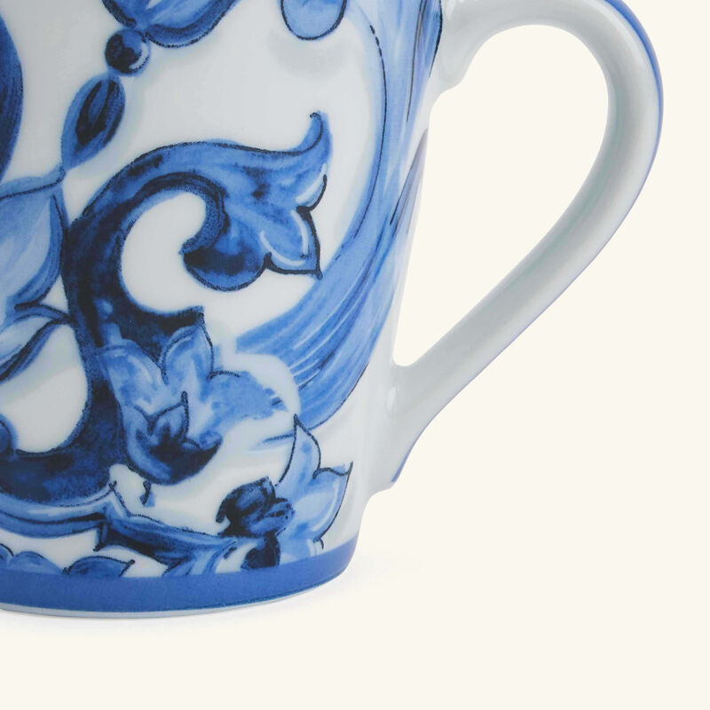 dolce gabbana casa blu mediterraneo mug  blue