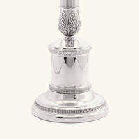 christofle malmaison two light candelabra silver plated