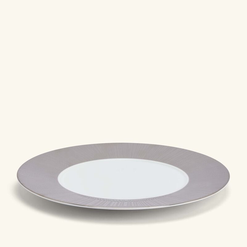 Silva Charger Plate Round Silver 31cm bernardaud silva charger plate round silver 31cm