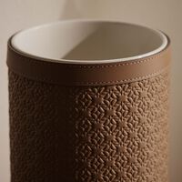 جيوبانيارا مزهرية إيلي صعب موتون مستديرة كبيرة باللون البيج