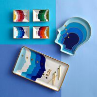 jonathan adler atlas trinket tray small blue