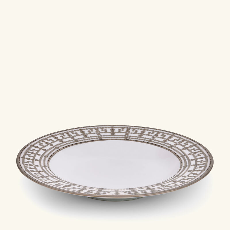 هافيلاند طبق الحساء تيارا باللون الفضي 23 سم