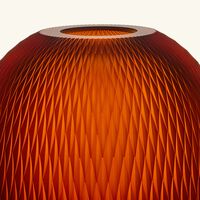 Metamorphosis Vase Round Large Amber ruckl metamorphosis vase round large amber