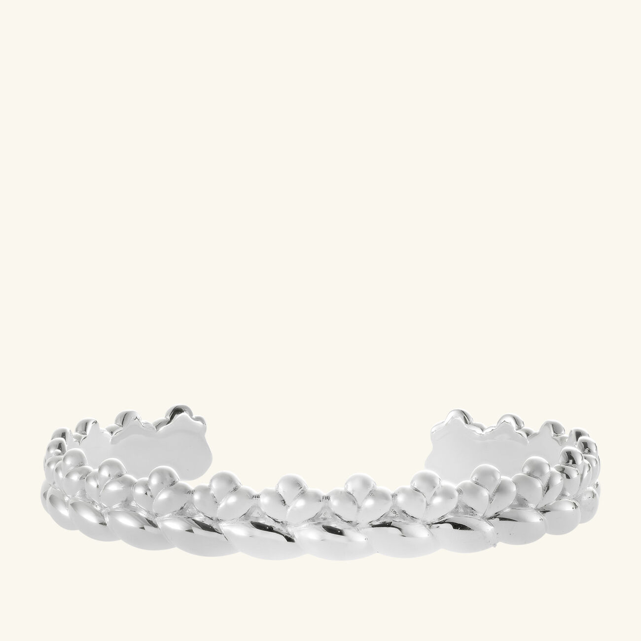 christofle babylone bangle sterling silver size 2