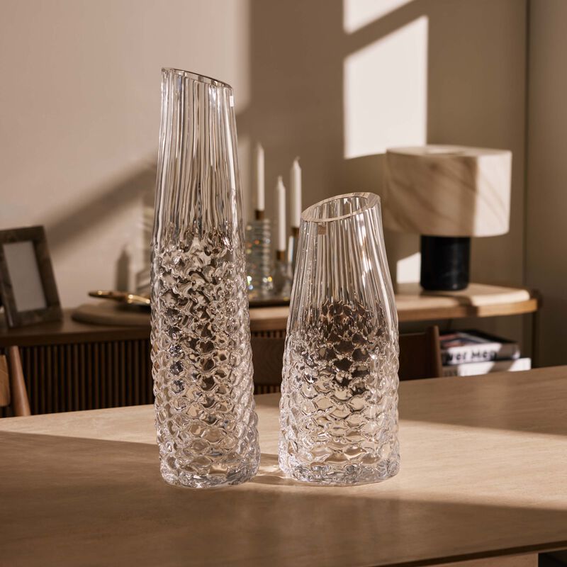 Elephants Whisper Vase Large Clear mario cioni c elephants whisper vase large clear