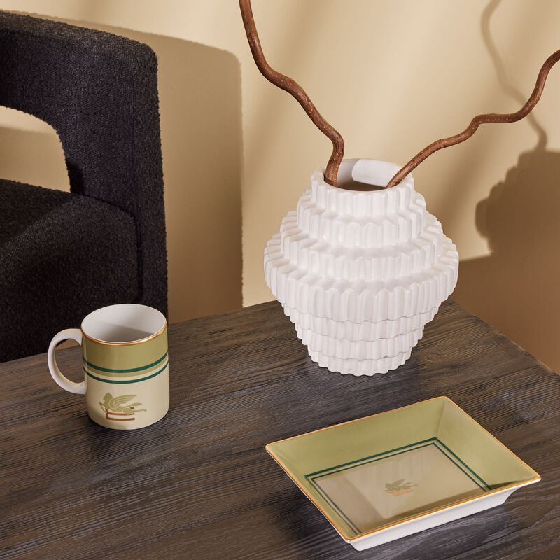 etro pegaso trinket tray rectangular small green