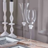 فيرساتشي كأس زجاج ميدوزا لوميير صغير الحجم شفاف