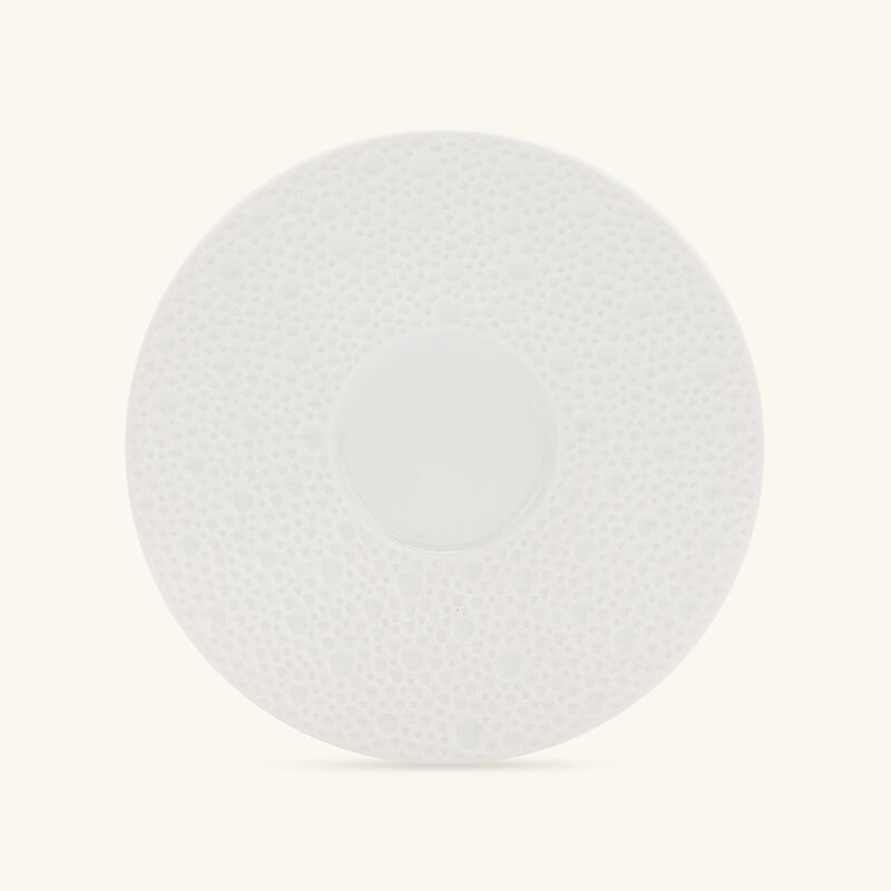 bernardaud ecume coffee cup   saucer white