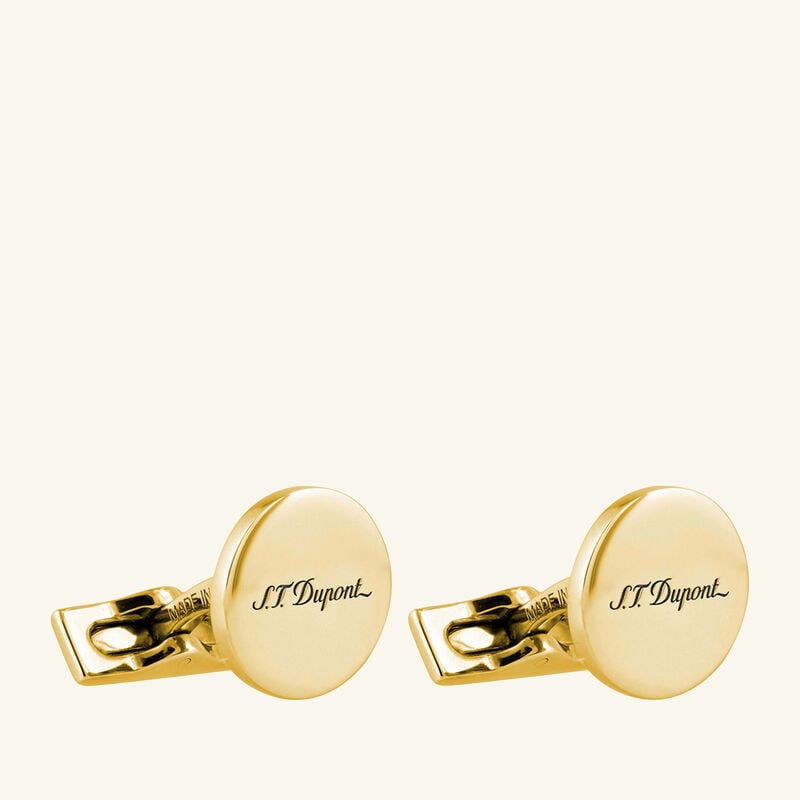 Cufflinks Gold st dupont cufflinks gold
