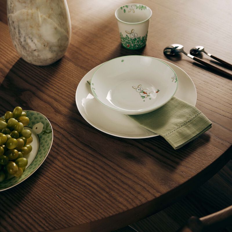 Petit Boulingrin Soup Plate & Drinking Glass Set bernardaud petit boulingrin soup plate drinking glass set