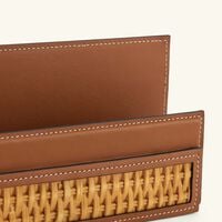 Bailey Letter Rack Brown ralph lauren home bailey letter rack brown