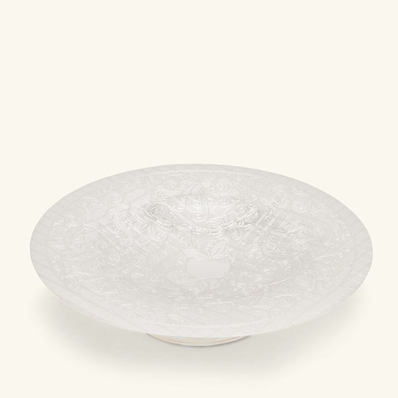 كريستوفل وعاء الضيافة جاردان ديدن باللون الفضي 35 سم