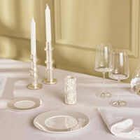 christofle madison 6 dessert plate round grey 21cm