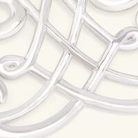 Mavelot LP Key Chain Sterling Silver christofle mavelot lp key chain sterling silver