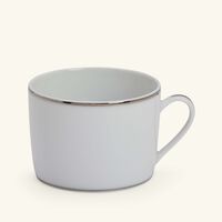christofle albi tea cup   saucer silver