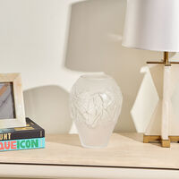 Papillons Vase Medium Clear lalique papillons vase medium clear