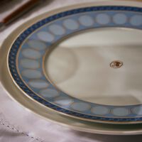 Signum Azure Plate Round Blue 23cm rosenthal signum azure plate round blue 23cm