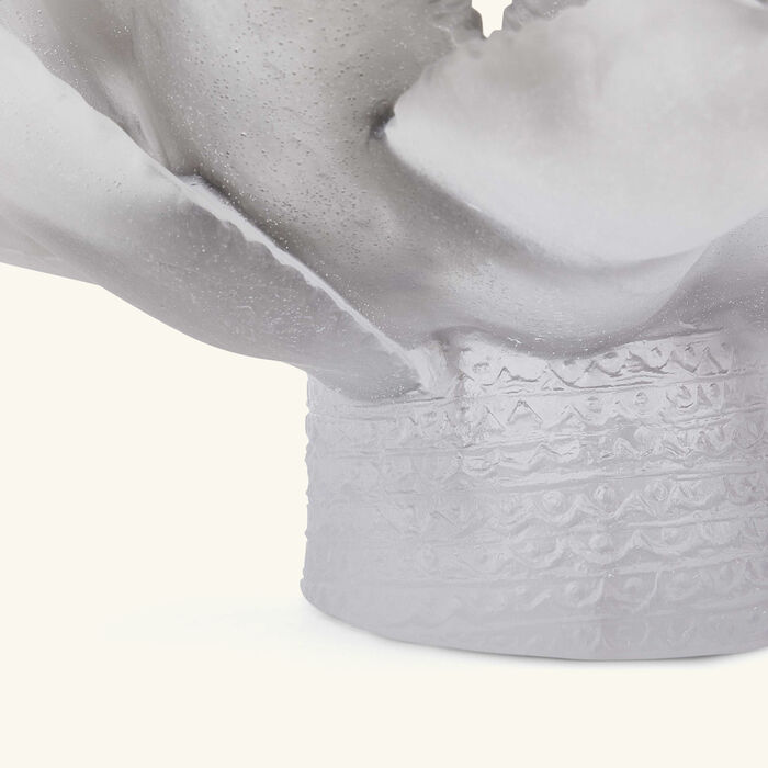 daum cactus centrepiece grey