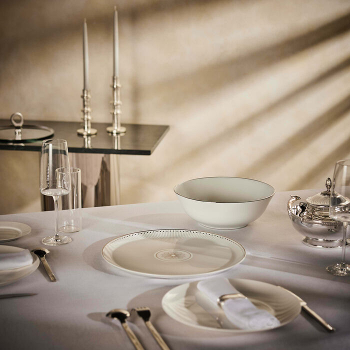 Albi Salad Bowl Silver 25cm christofle albi salad bowl silver 25cm