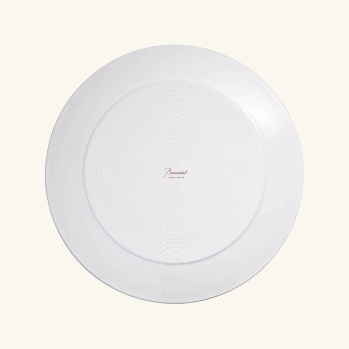 باكارا طبق أركاديا للتقديم دائري باللون الأحمر 31 سم