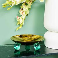 Globo Tripod Centerpiece Gold jonathan adler globo tripod centerpiece gold