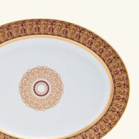 Eventail Serving Platter Oval White 39cm bernardaud eventail serving platter oval white 39cm