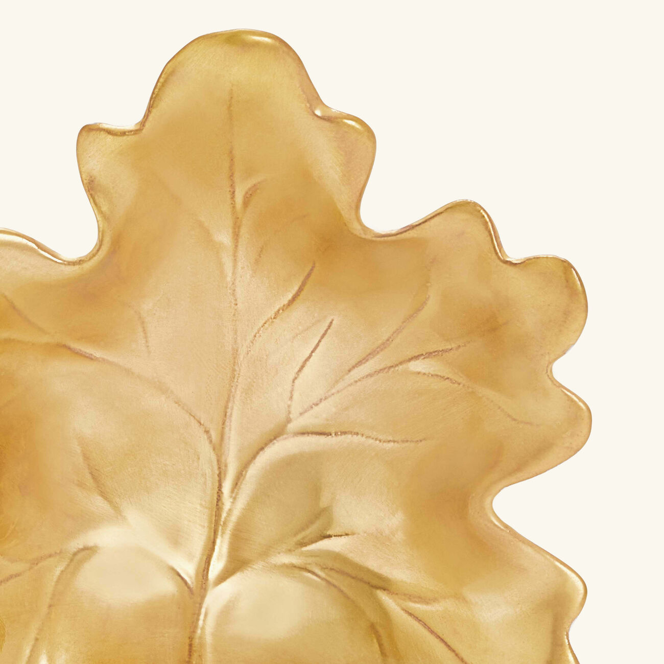 Autumn Fig Leaf Trinket Tray Gold villari autumn fig leaf trinket tray gold