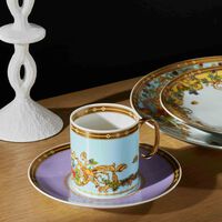 le jardin de versace coffee cup blue